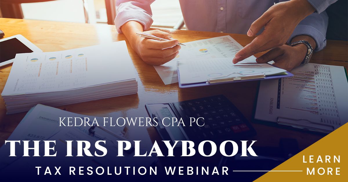 The IRS Playbook - Tax Resolution Seminar