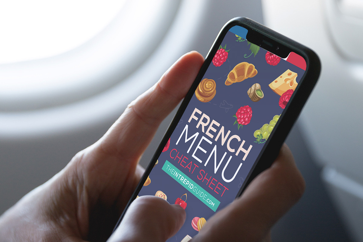 BONUS #1: French Menu Cheat-Sheet ebook (Value: $47)