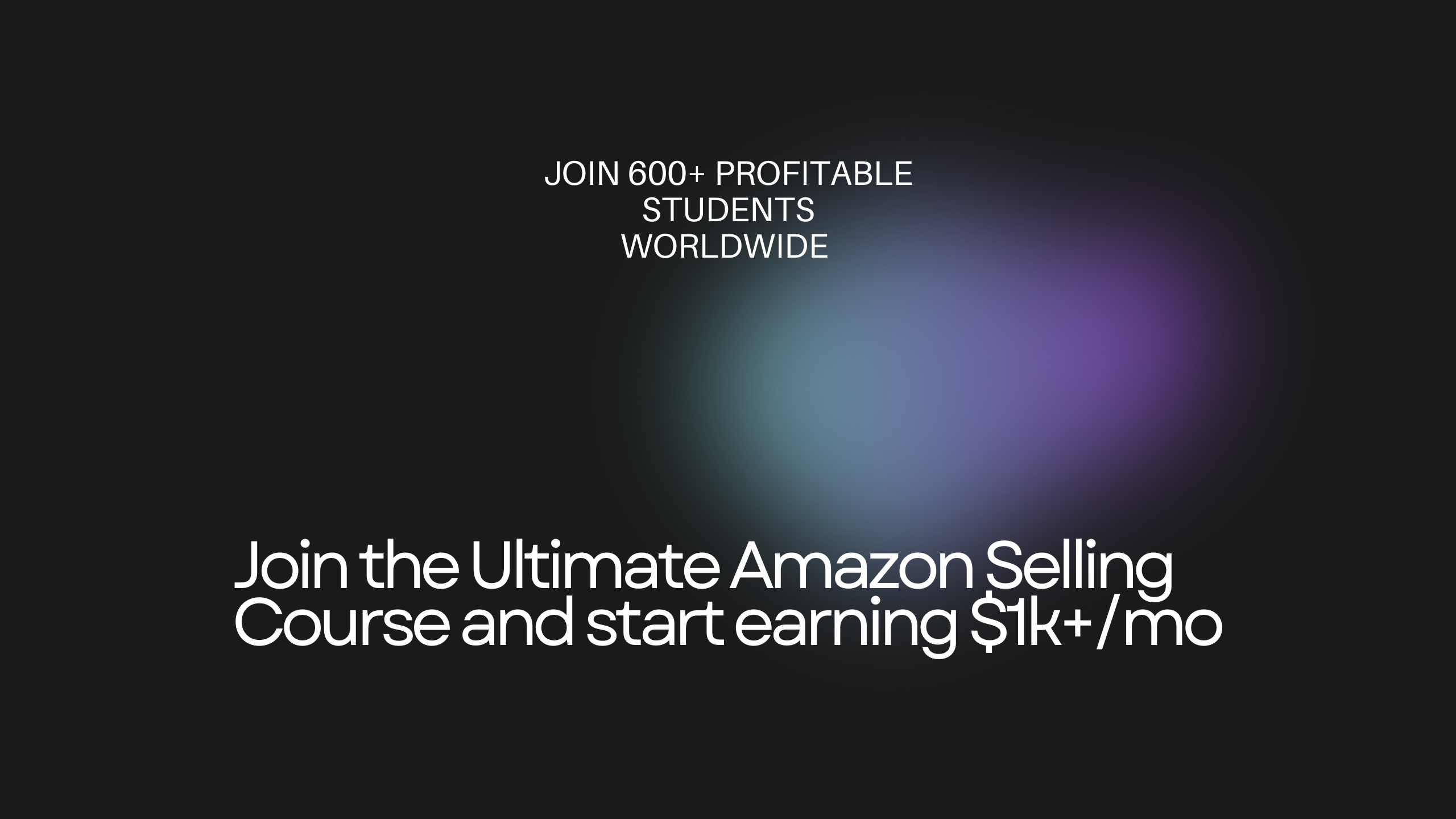 amazon seller course for beginners