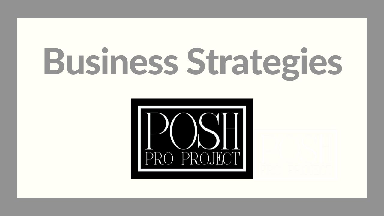 Posh Pro Project Business Strategies