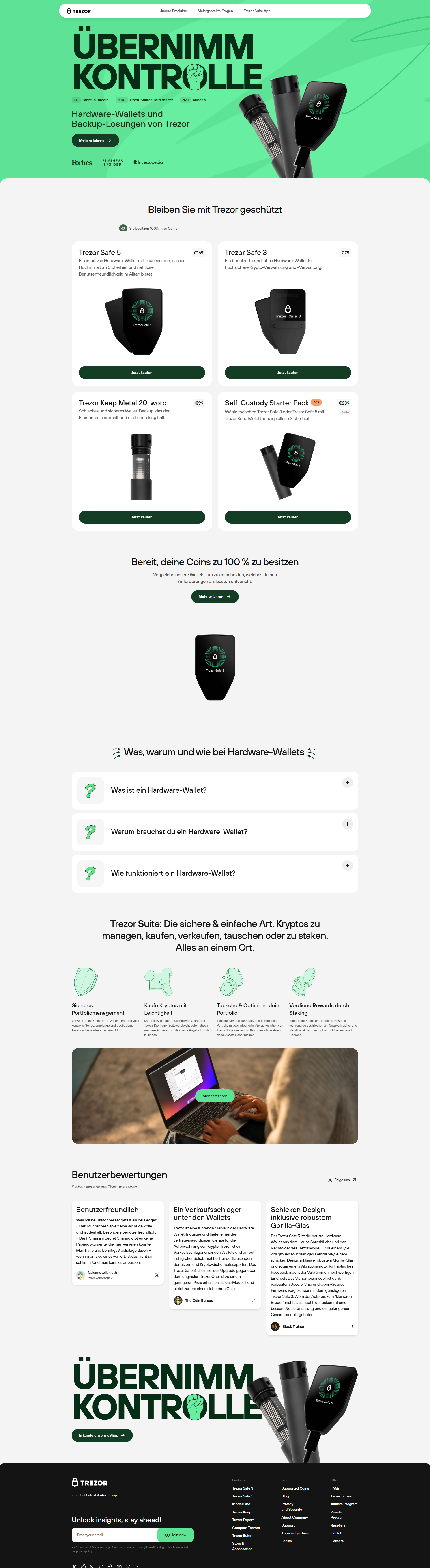 Trezor Bridge