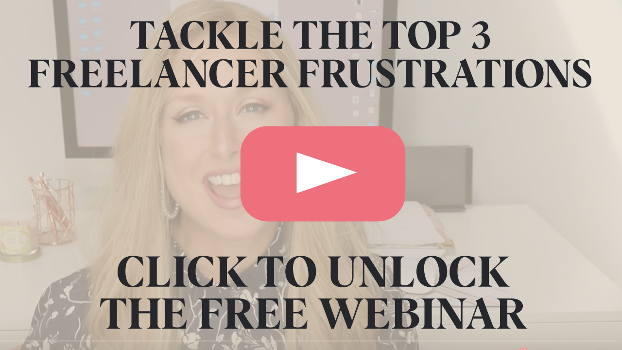 the free freelancer webinar