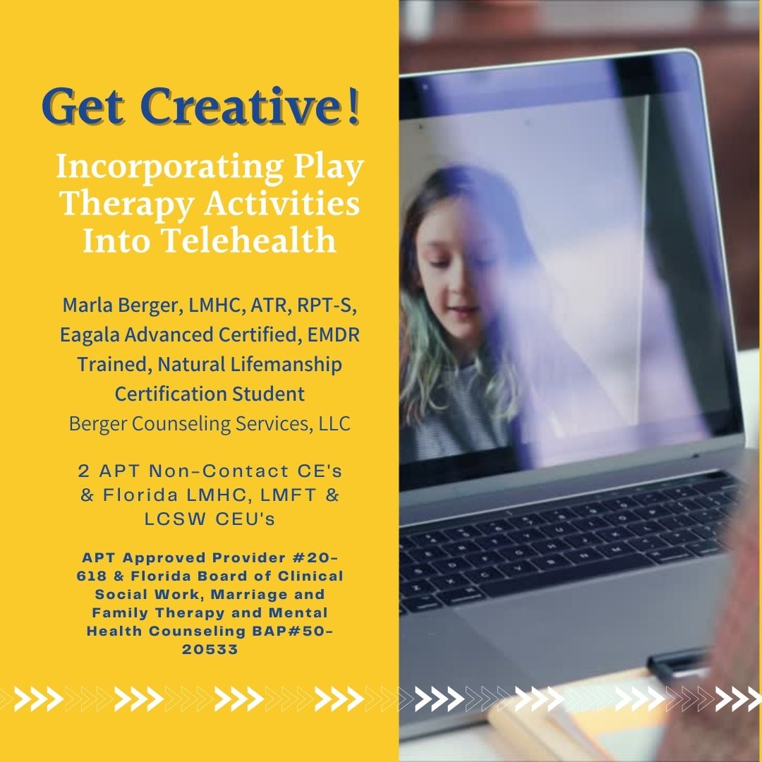 Play Therapy Techniques for telehealth