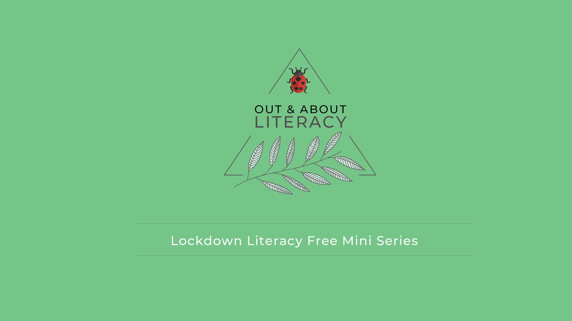 Lockdown literacy logo