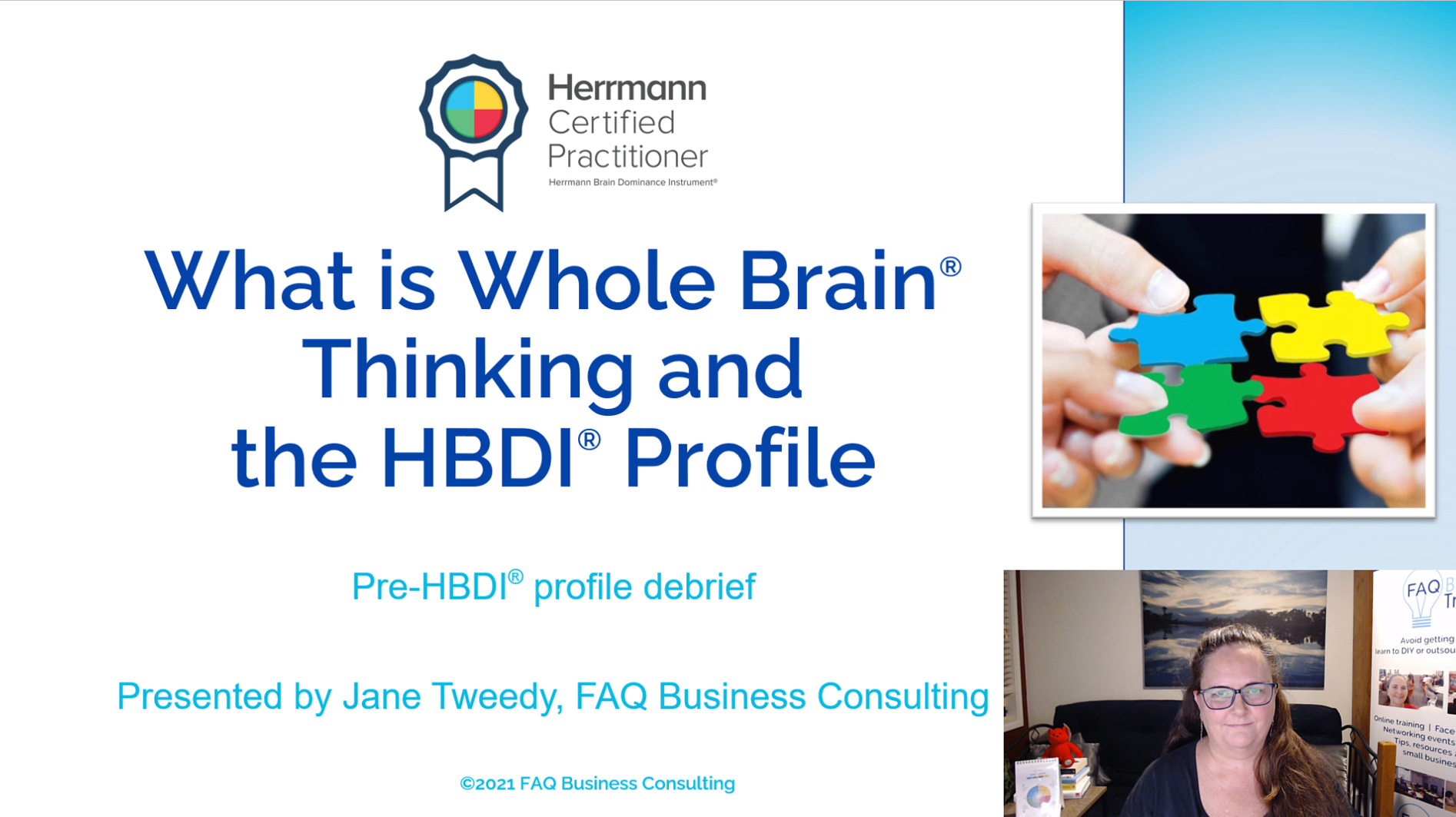 What is Whole Brain Thinking and HBDI