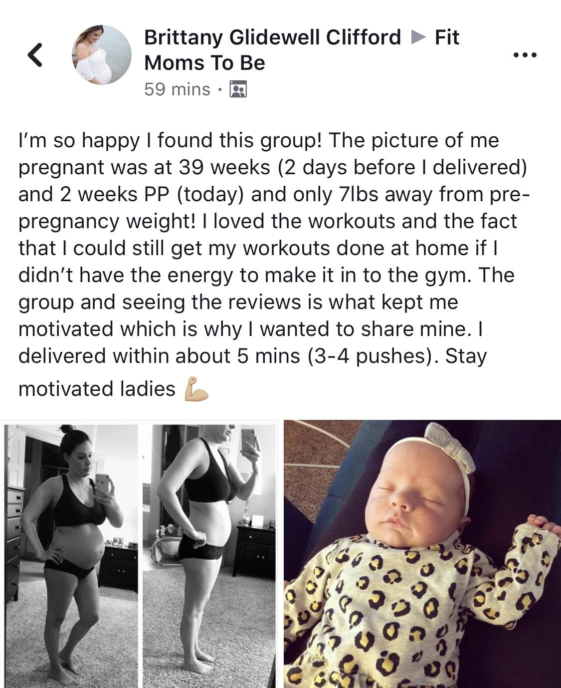 Fit Mom To Be Pregnancy Program Sales Page