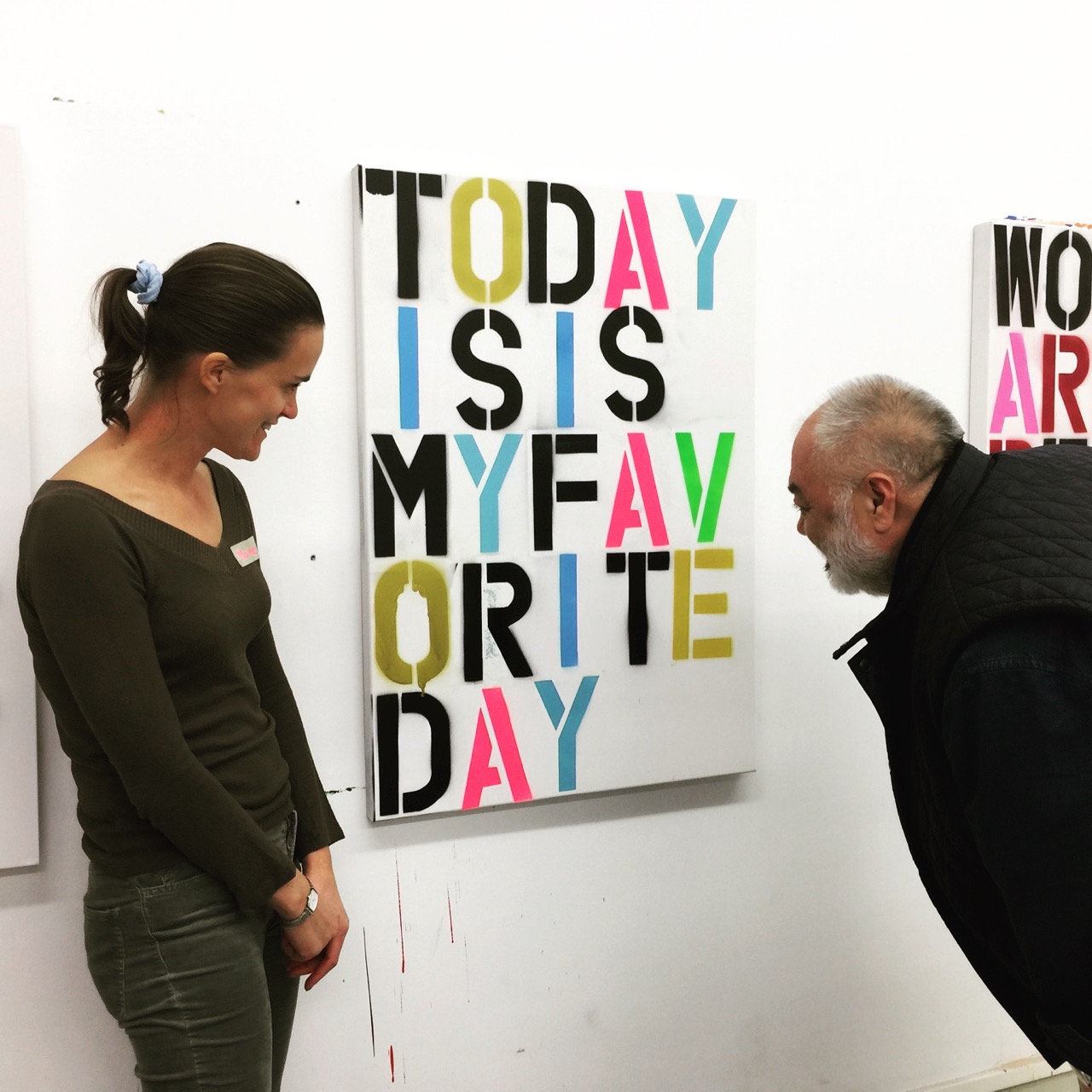 Classe d’après Christopher Wool