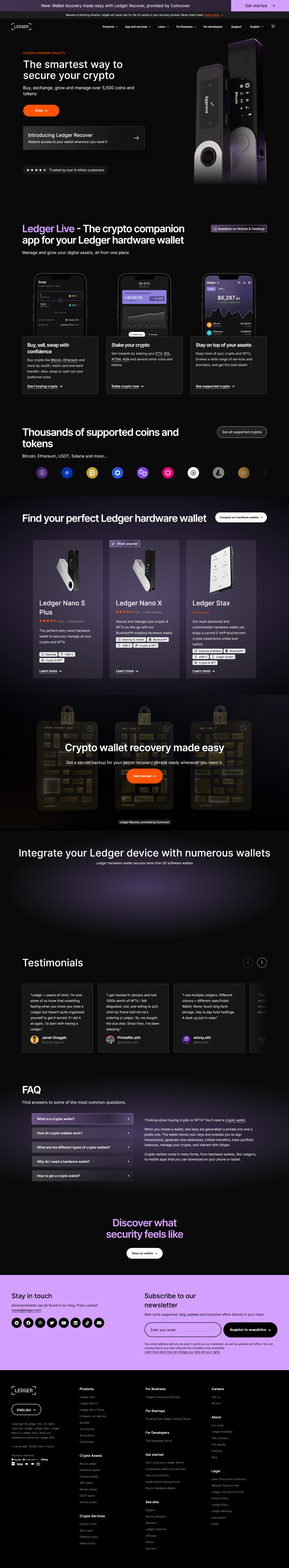 Ledger® Live: Download | Getting Started with Ledger® Hard Wallet 