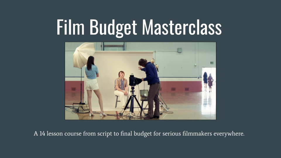 Film Budgeting Courses