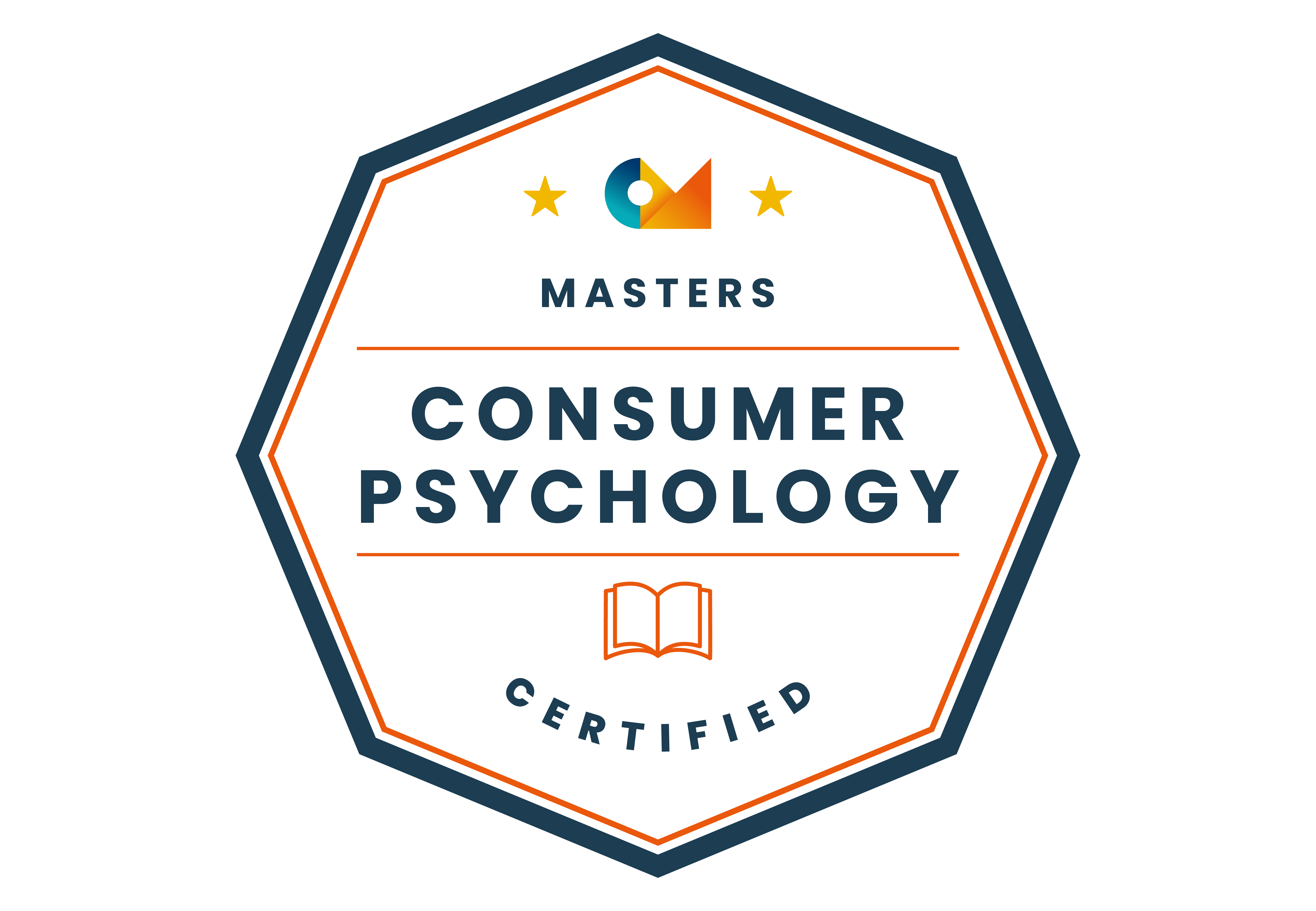 Consumer Psychology Certified | Masters badge