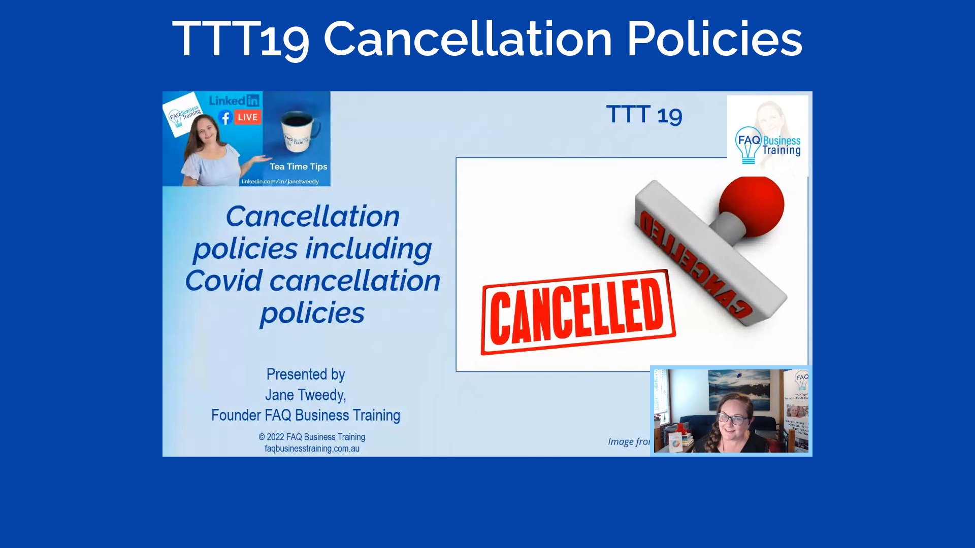 Cancellation policy 