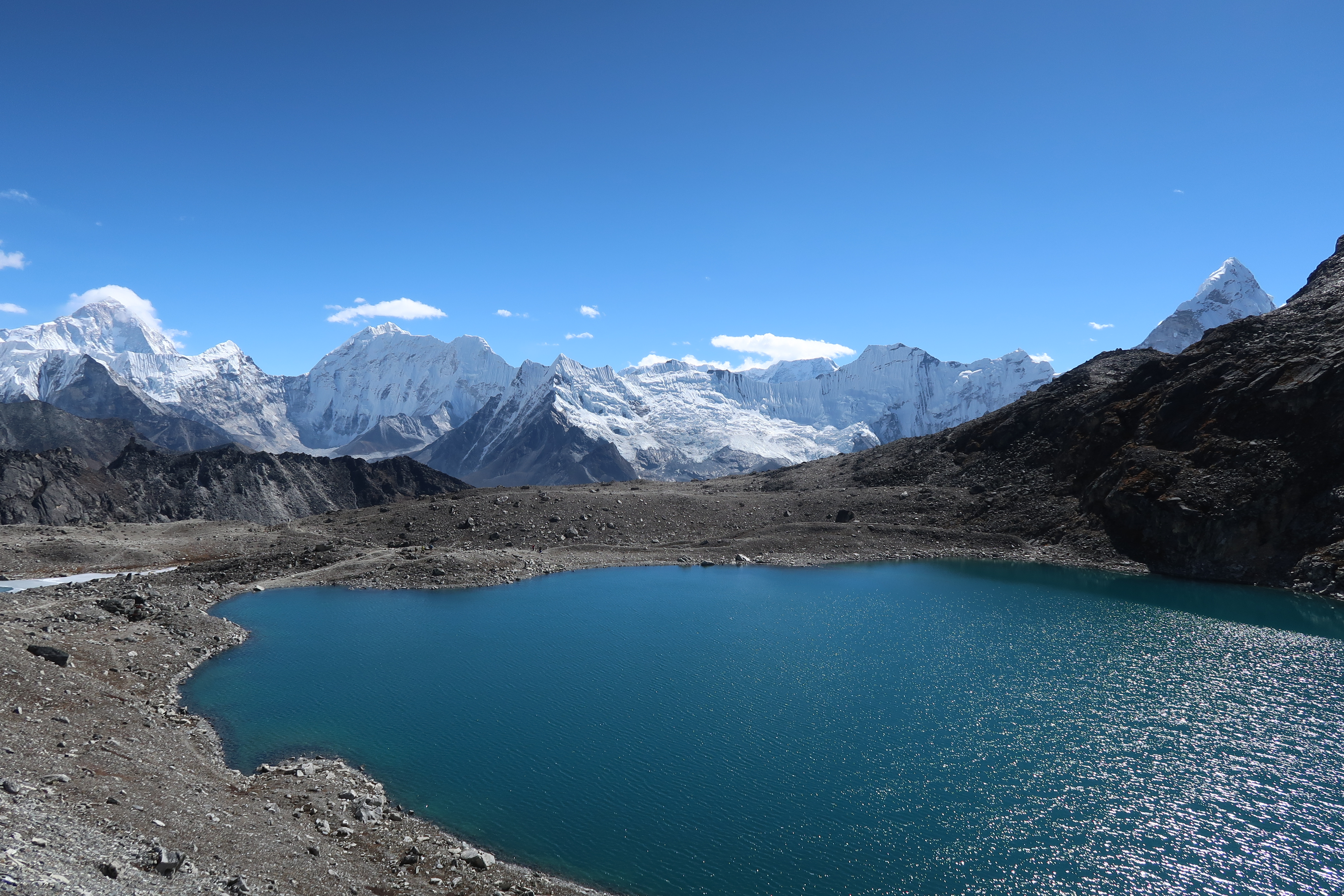 Himalayan view. Photo by Hannah Lock