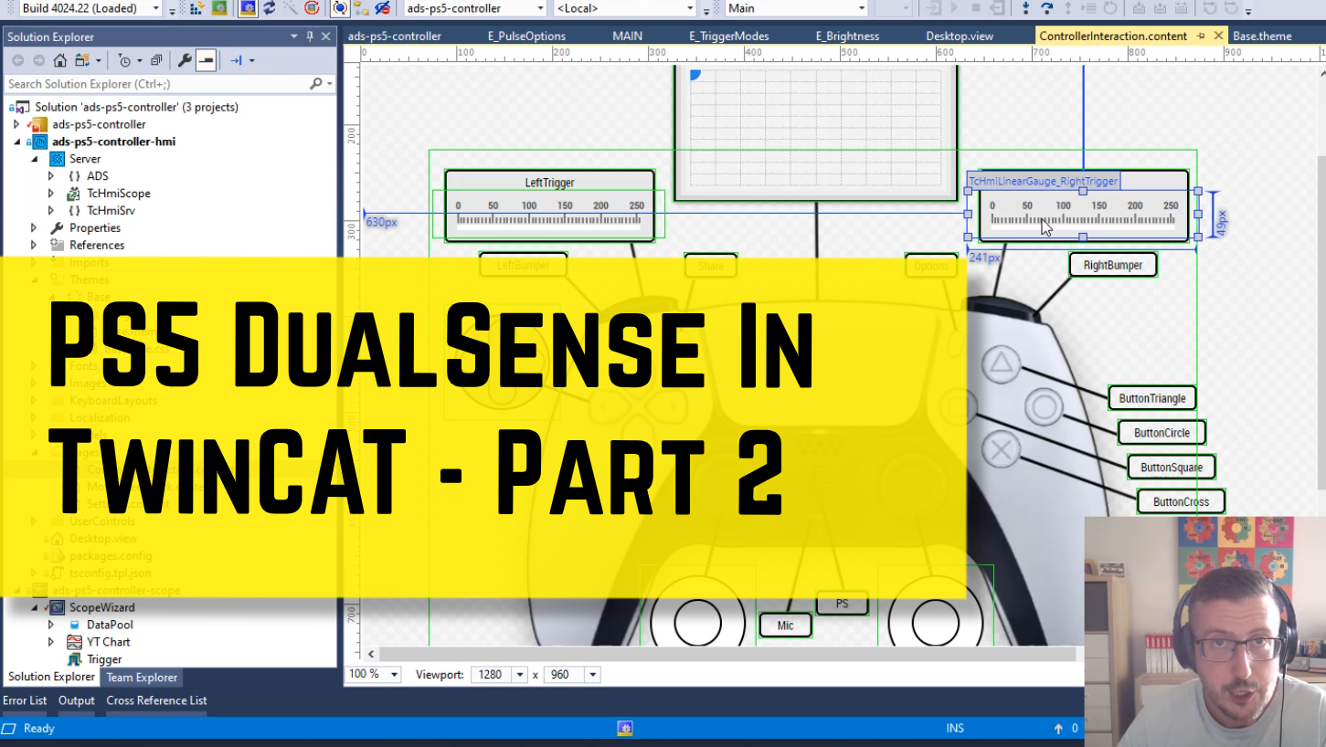 PS5 DualSense in TwinCAT - Part 2