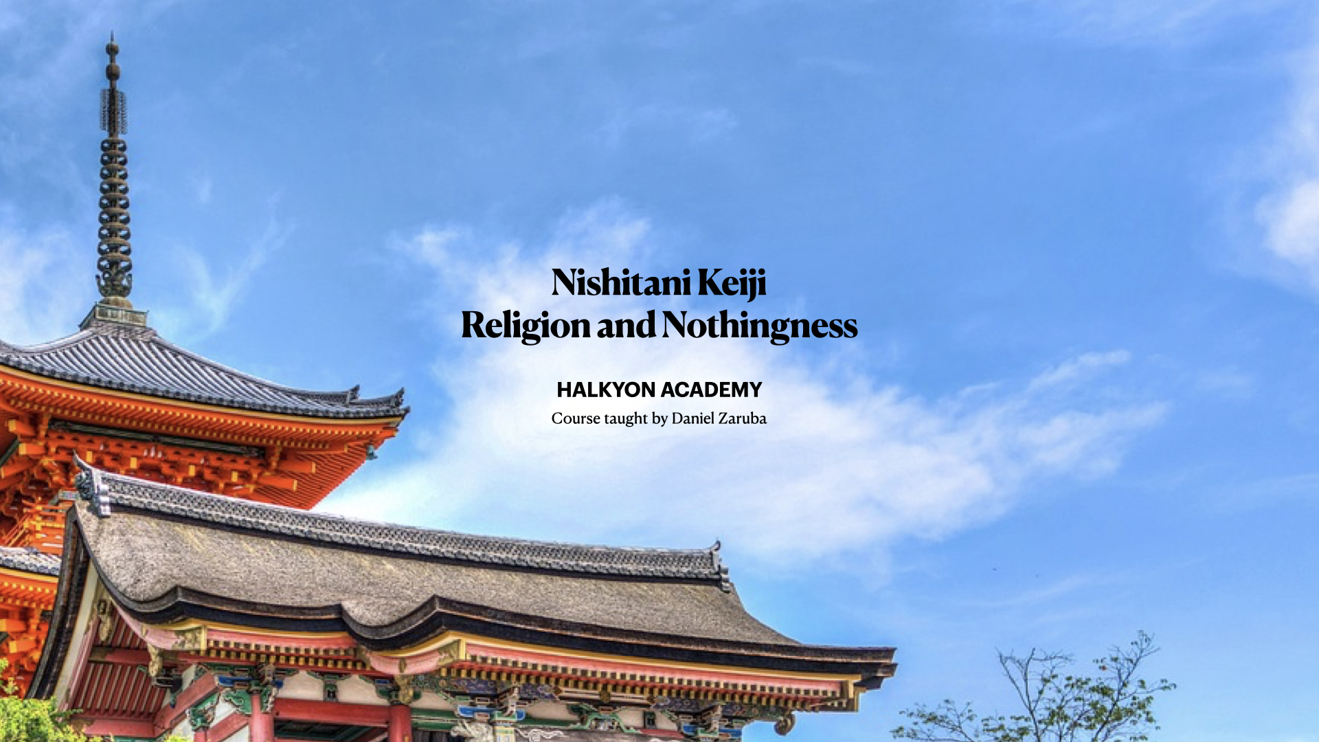 nishitani religion and nothingness