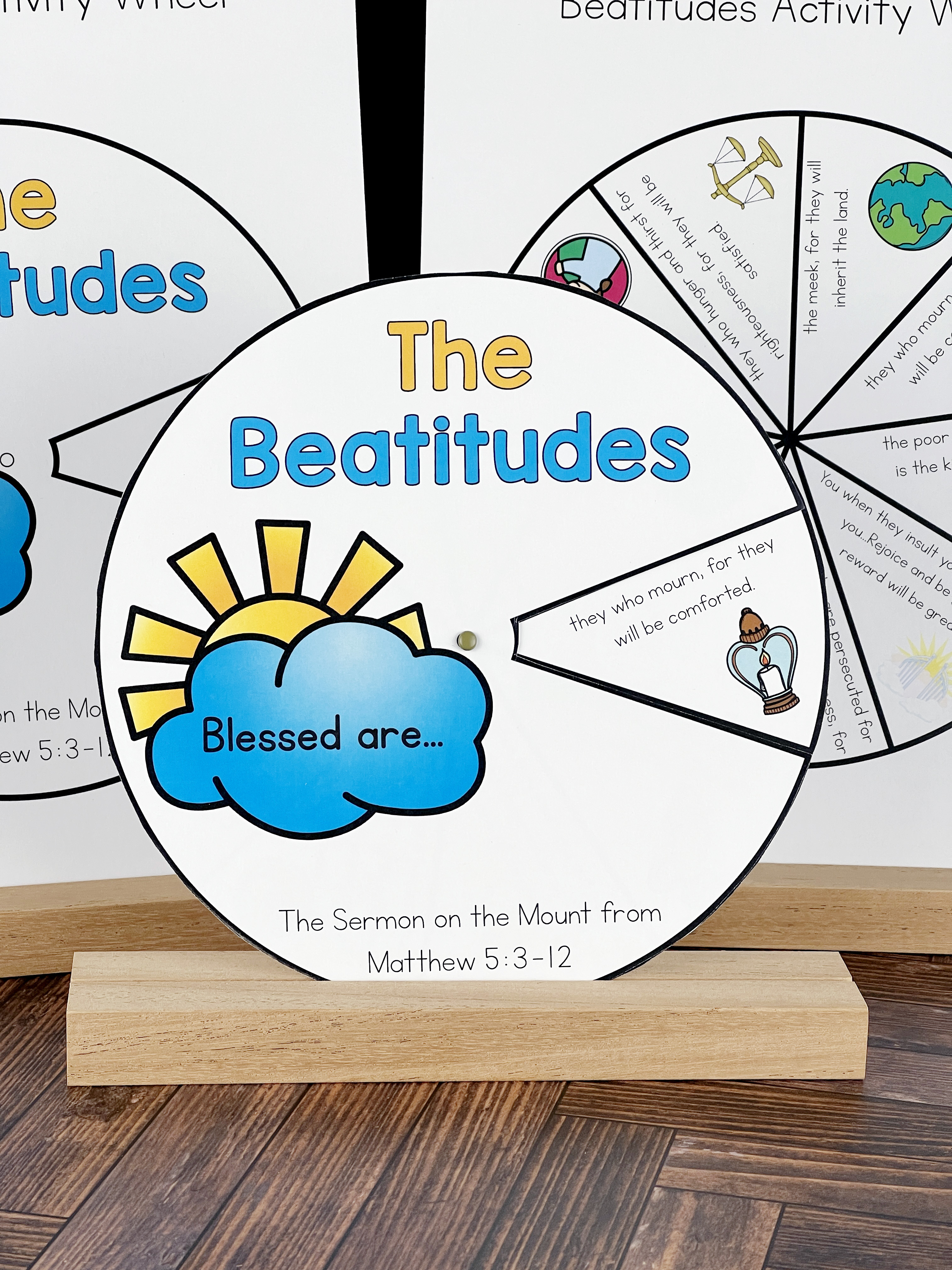 The Beatitudes Activity Wheel