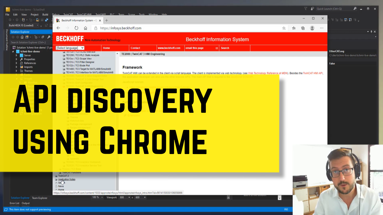 API Discovery using Chrome