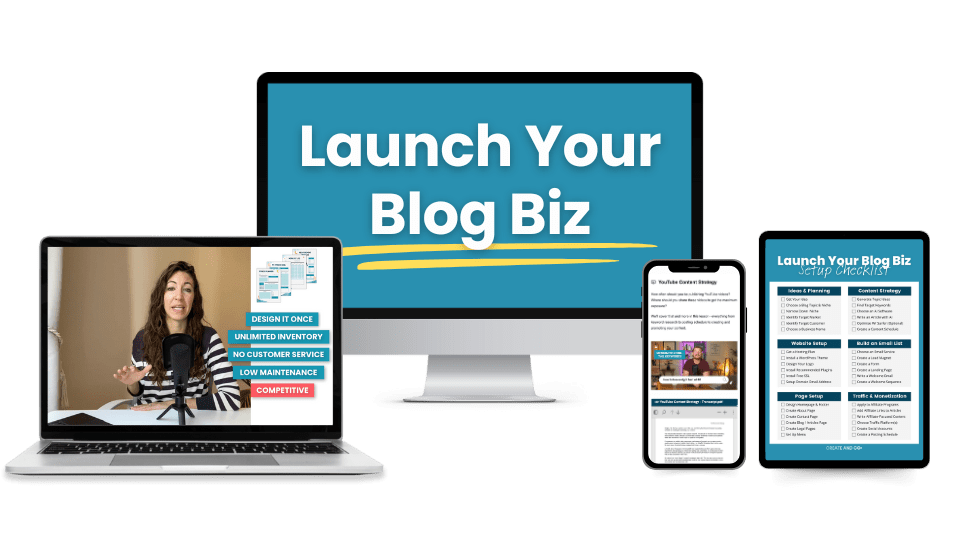 Launch Your Blog Biz course image