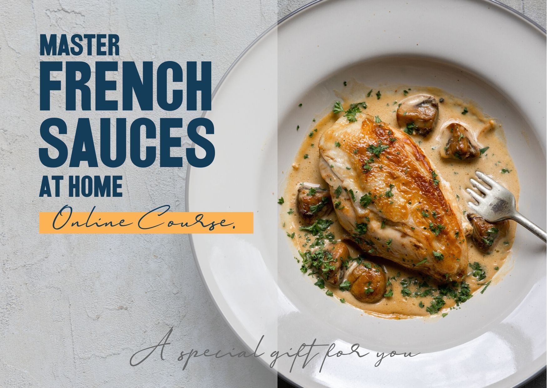 Master French sauces at home gift card