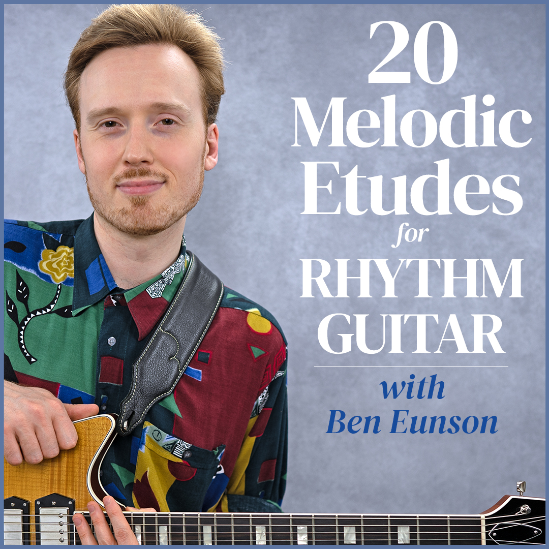20 Melodic Etudes For Rhythm Guitar