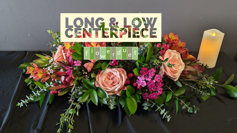 Long and Low Centerpiece