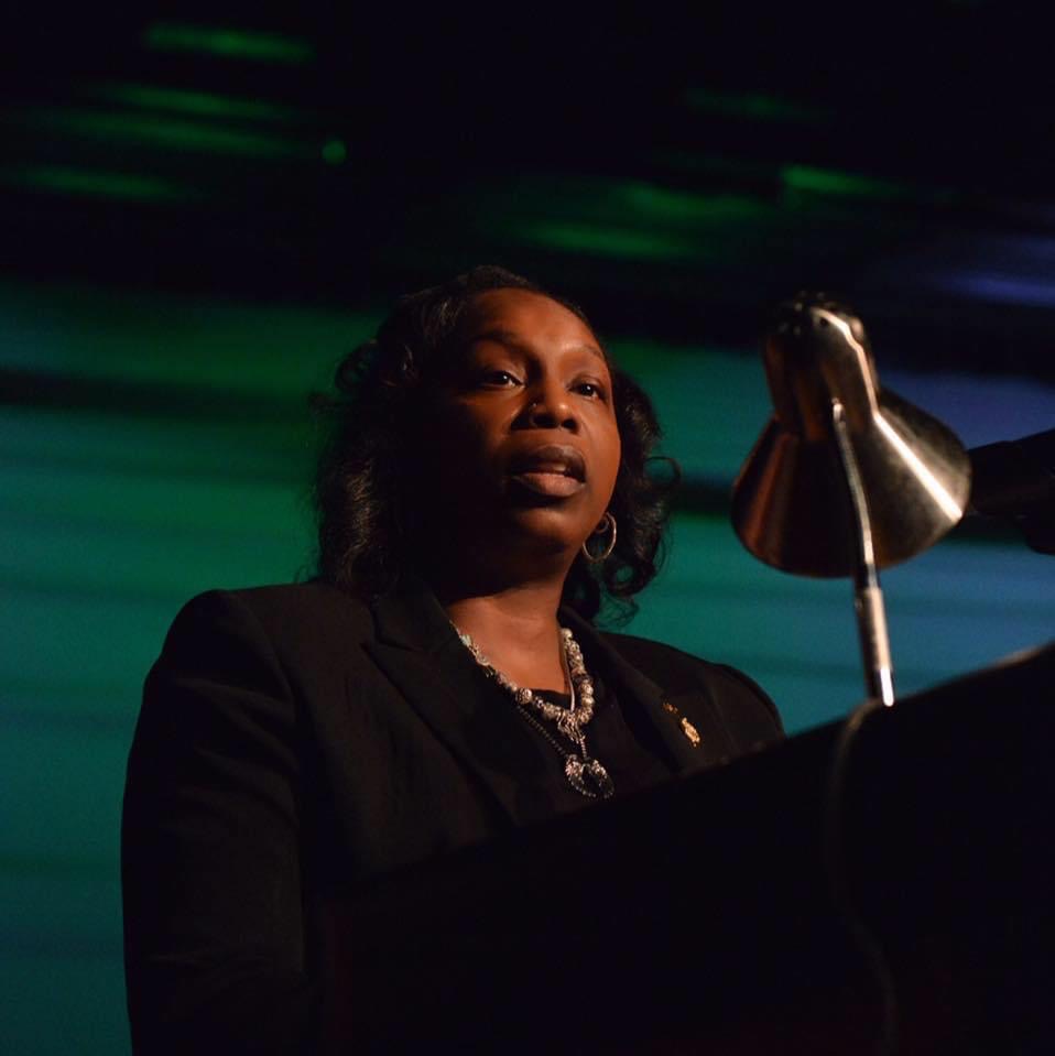 Image of Tracy G. Crump Speaking