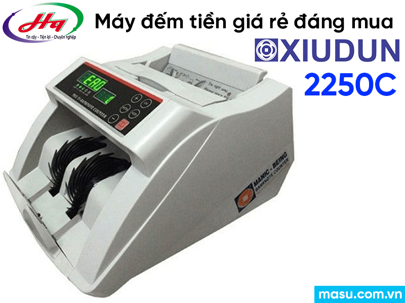 máy đếm tiền Xiudun 2250C