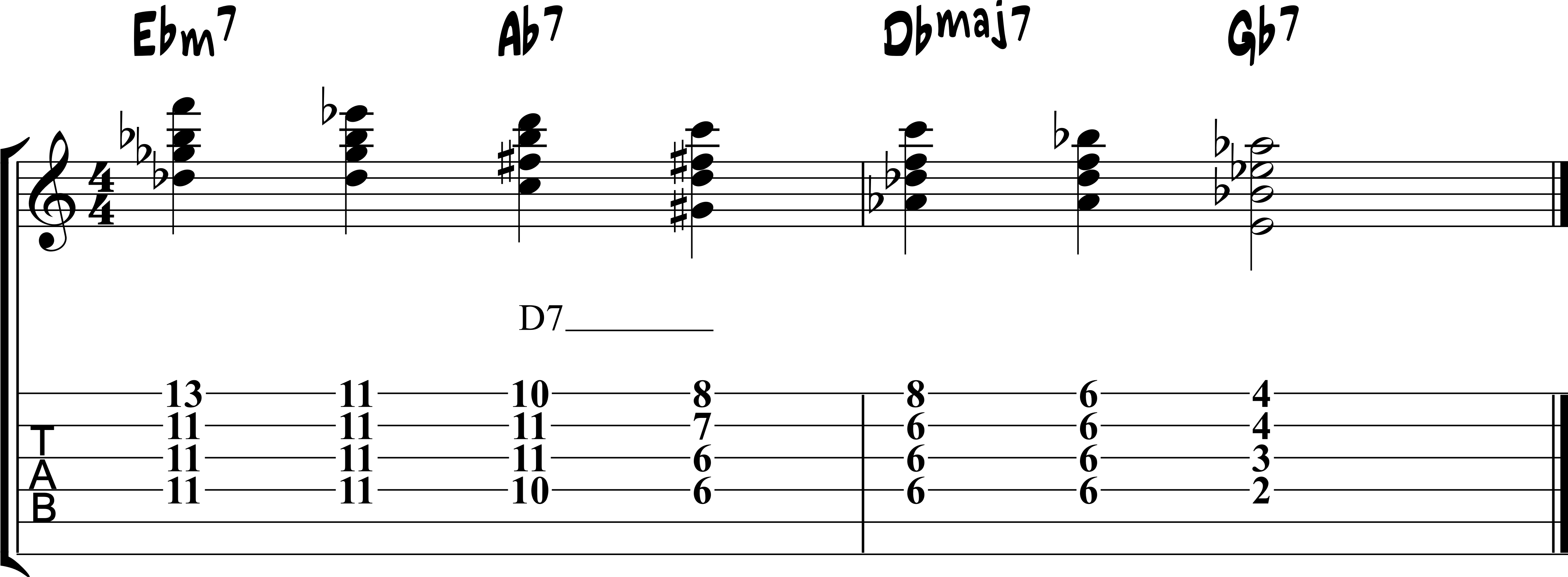 How to Play Tritone Sub Chords Matt Warnock Guitar