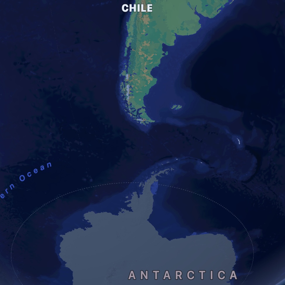 Map of Chile