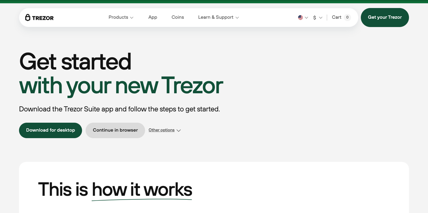 trezor.io/start