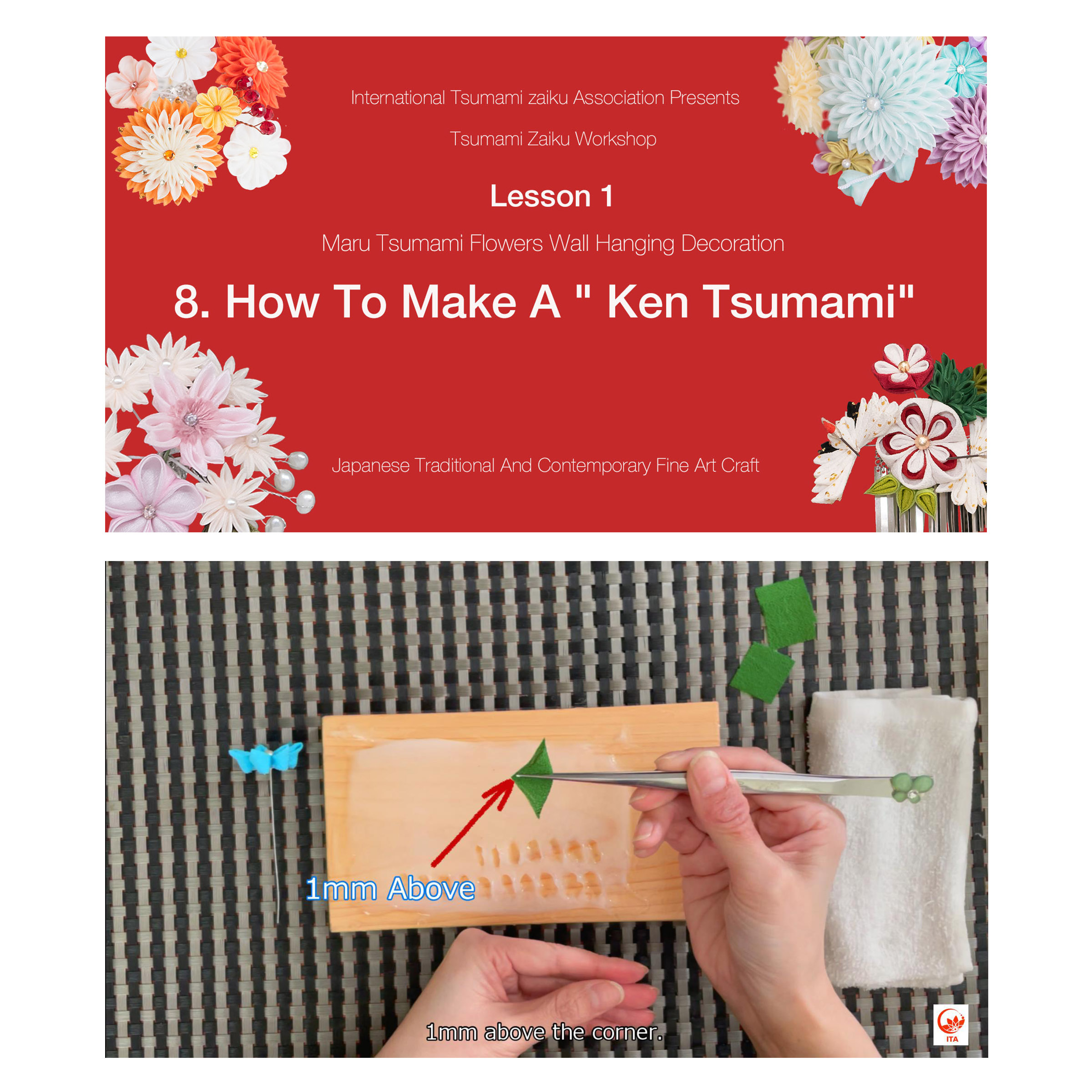 tsumami kanzashi English online school 