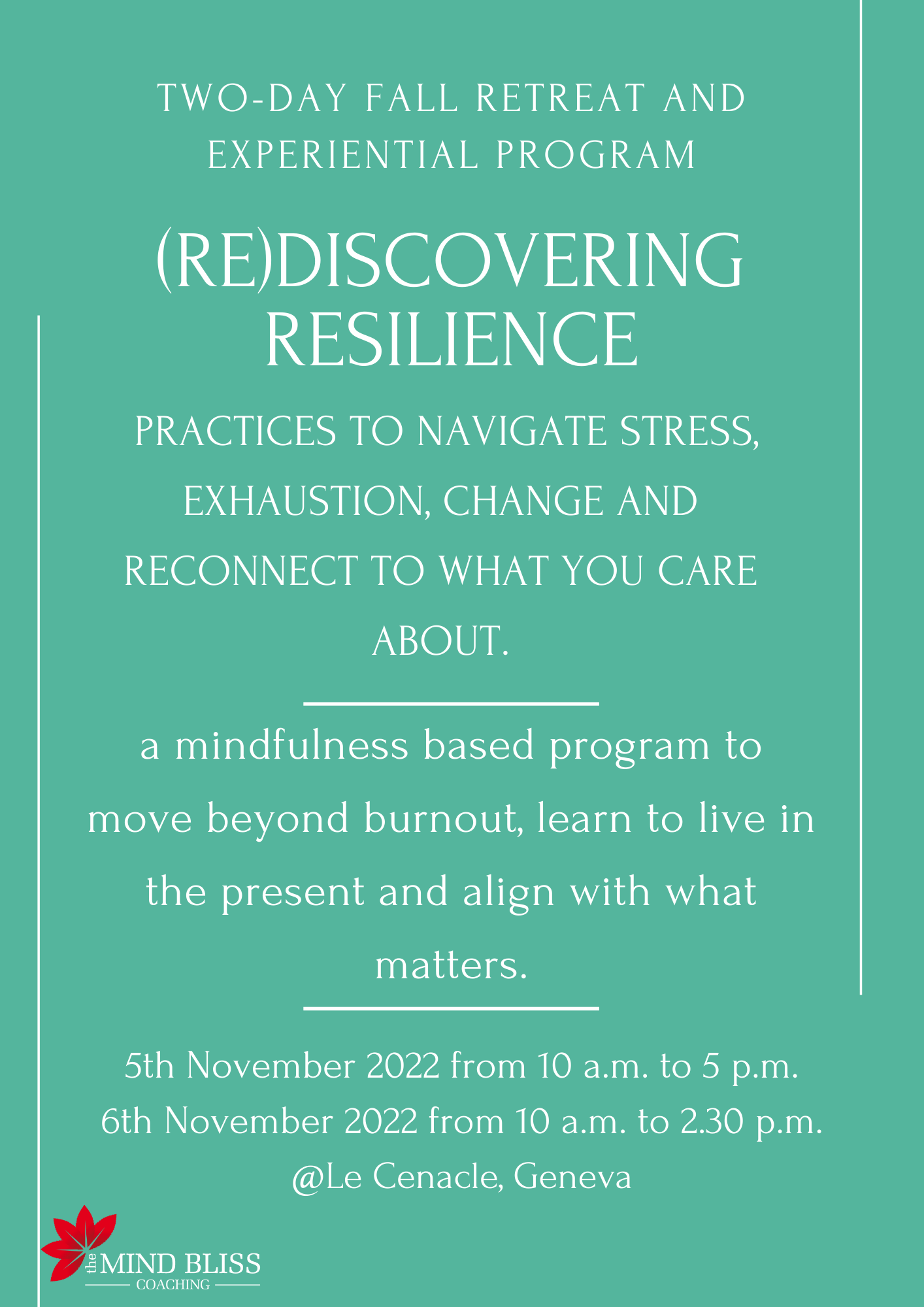 Rediscovering resilience