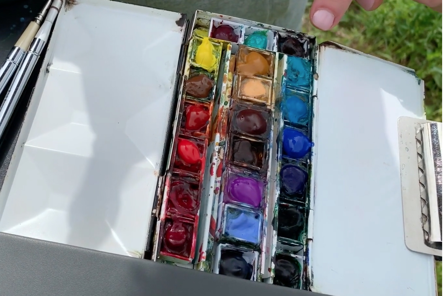 My Favorite Plein Air Easel and Palette