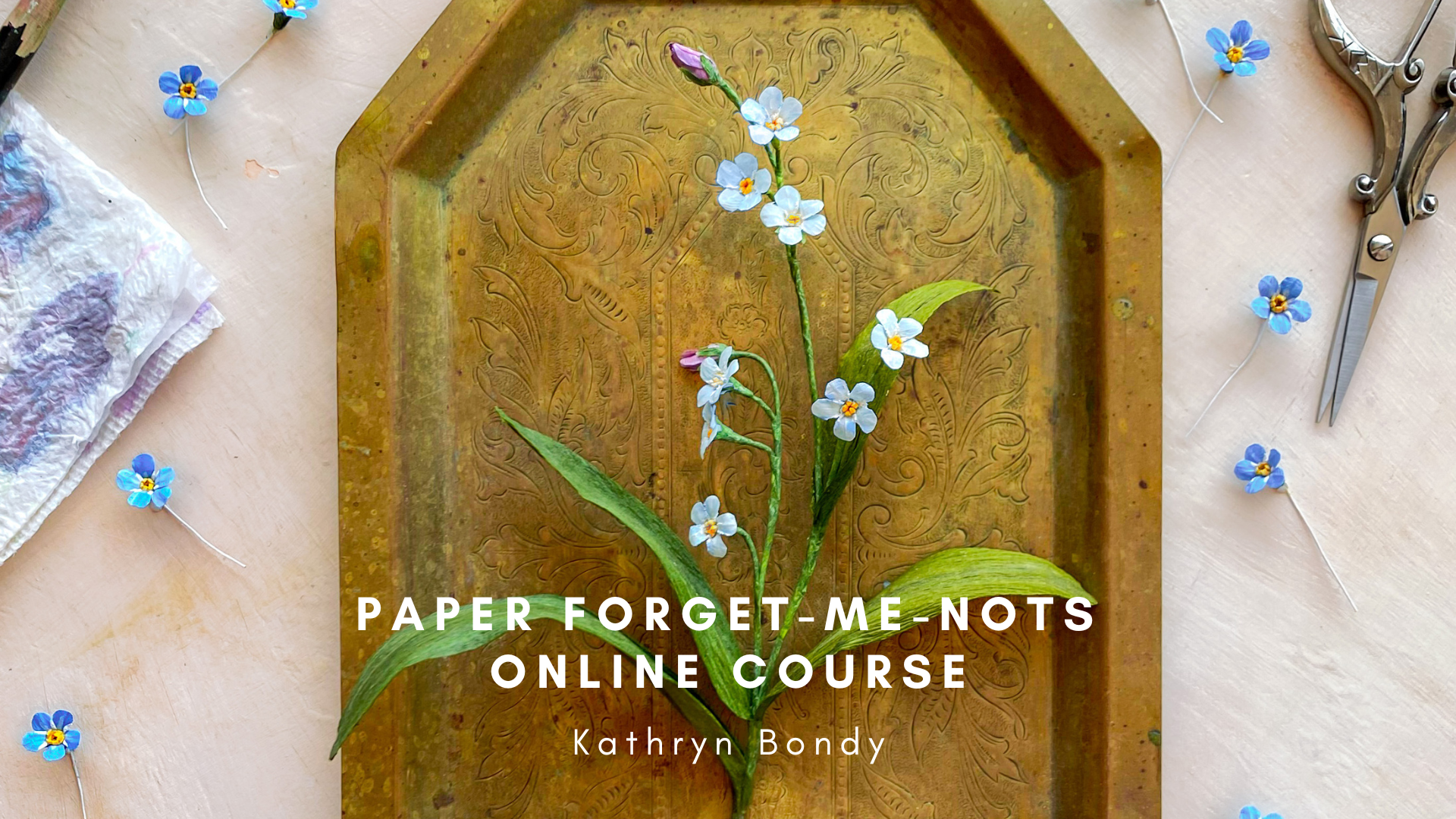 paper flowers kathryn bondy