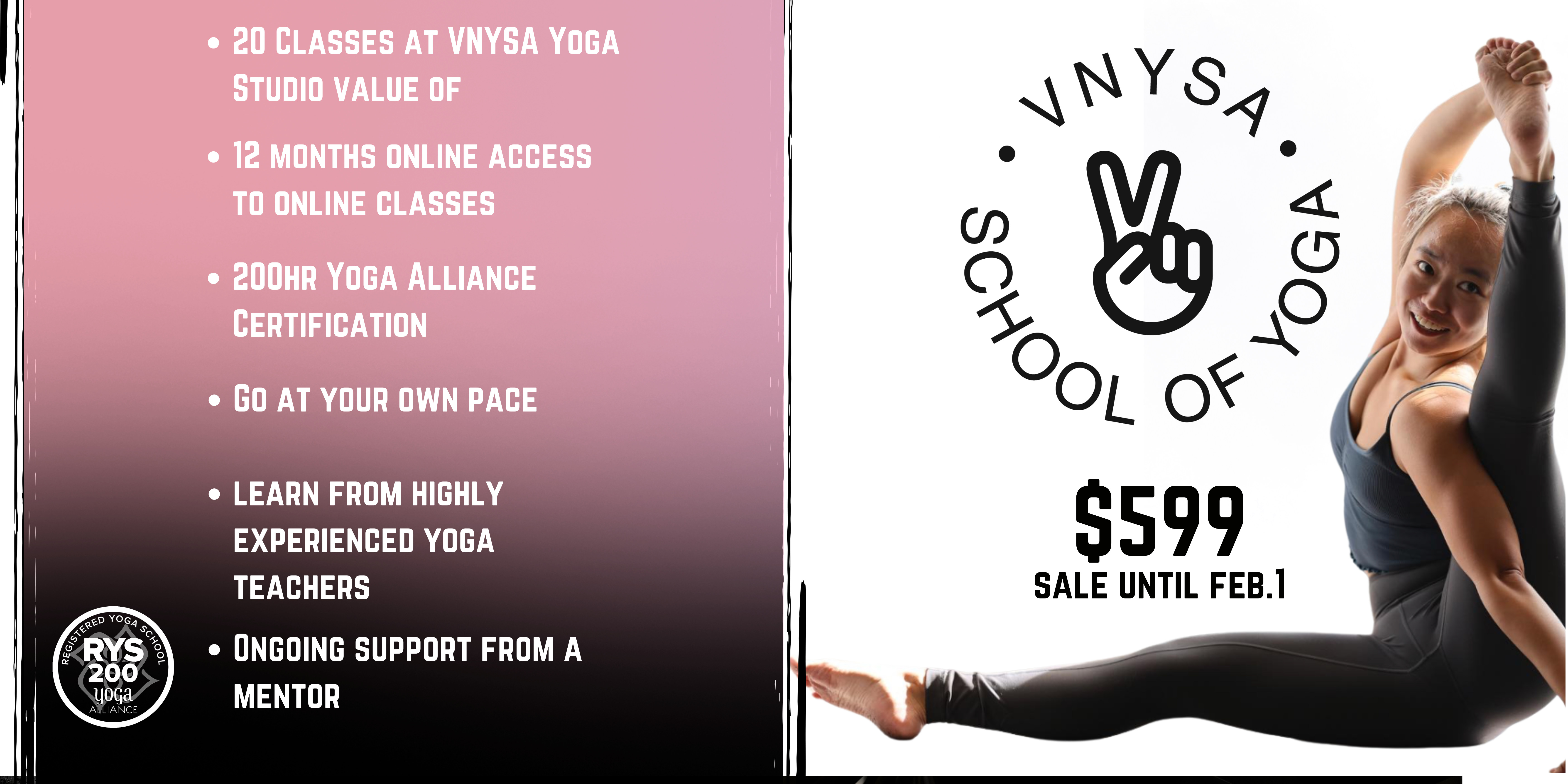 YTT 200hr Yoga Alliance Certified