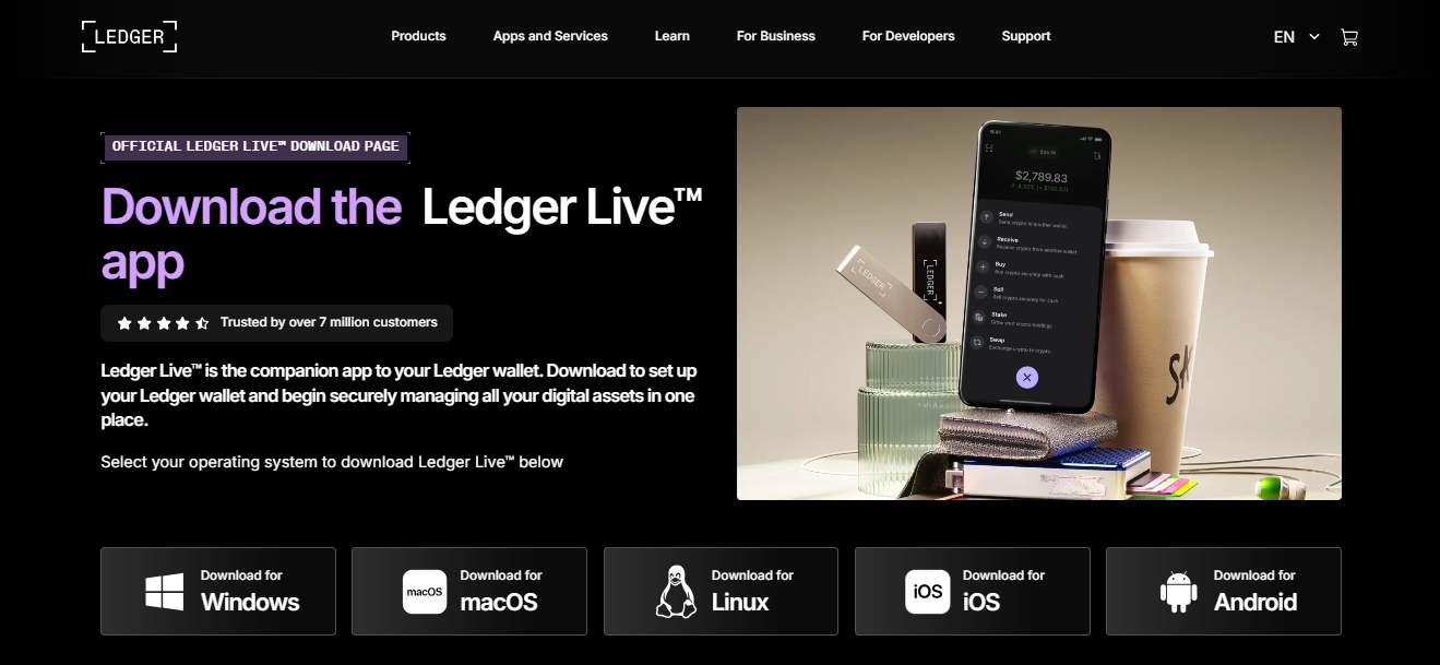 ledger.io/start