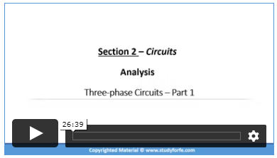 Video Three-phase circuits - Part 1