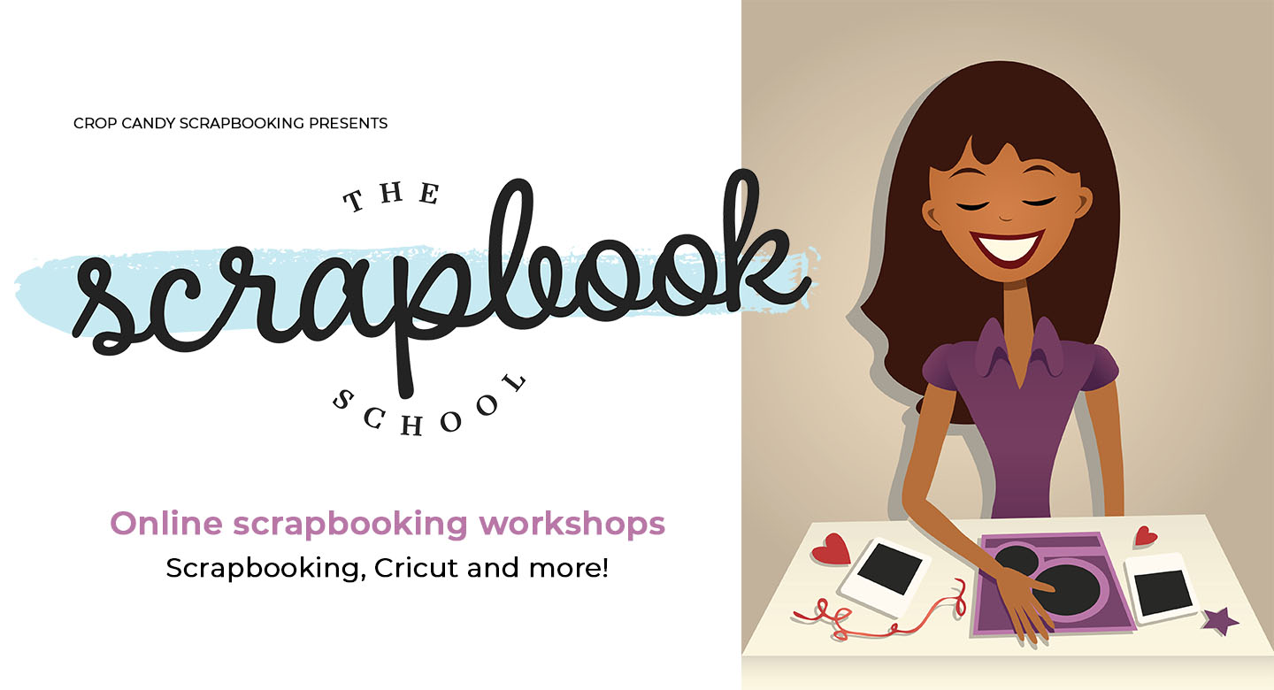 The Scrapbook School, offering online scrapbooking classes