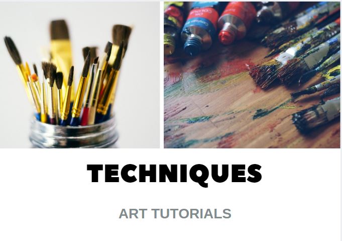 abstract art techniques tutorials