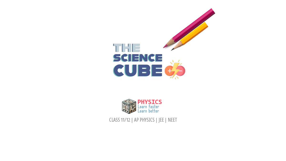 Home page banner showcasing physics courses available for Class 11, Class 12, AP Physics, IIT JEE and NEET students
