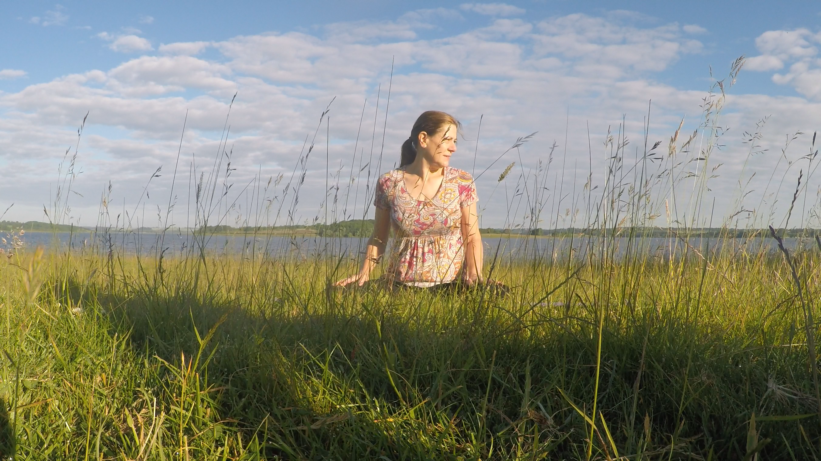 Blue Sky Relaxation with Yoga Teacher Deb King