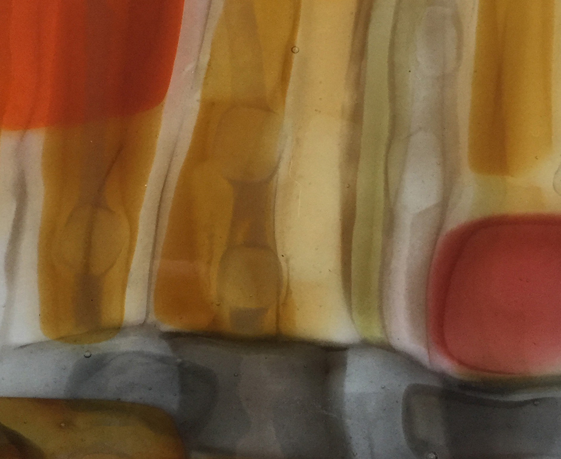 Watercolor Glass in muted colors