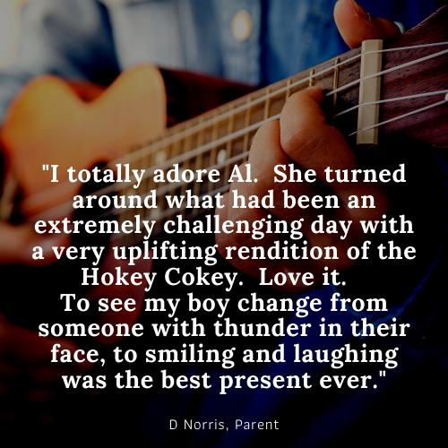 Al Start ukulele lessons testimonial