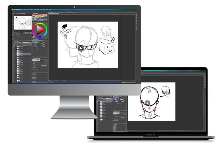 人体の描き方_毎月こんなことが学べます