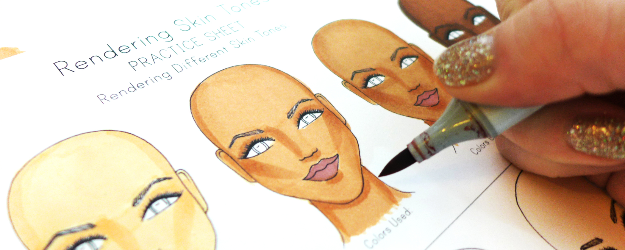 Fashion Illustration with Marker Rendering for Beginners Online Course