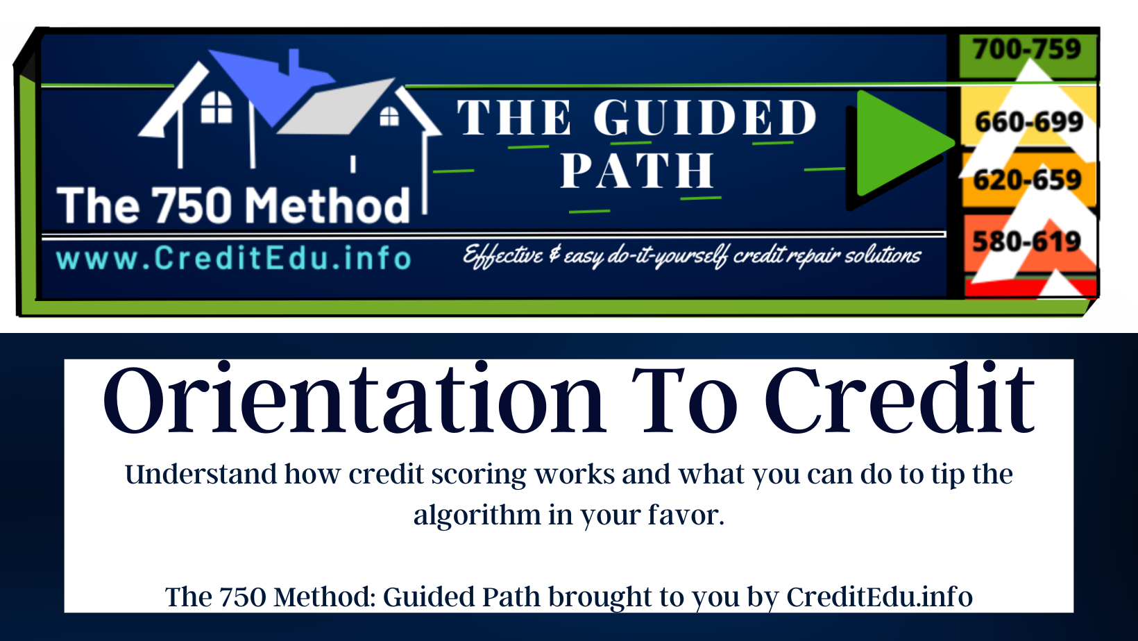 understand credit and how you can improve your credit score.
