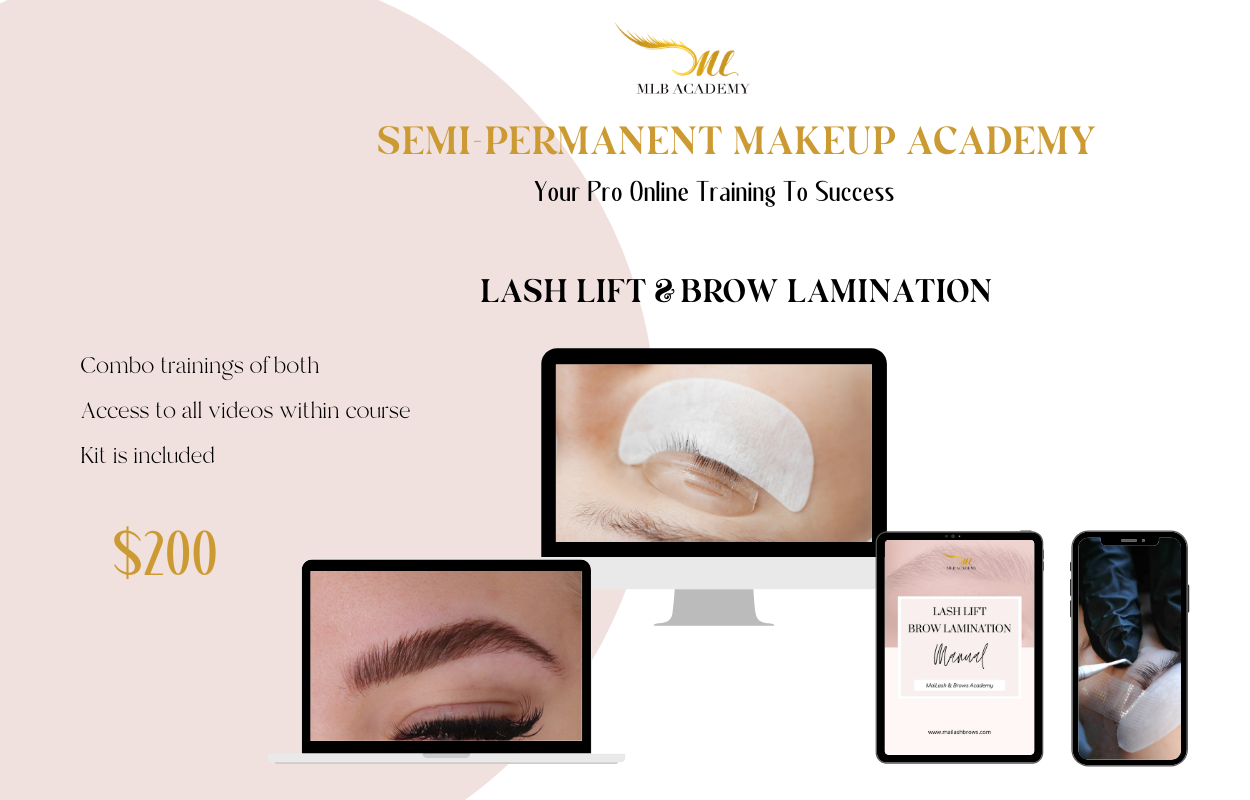 Lash Lift Brow Lamination Online Training Mlb Academy