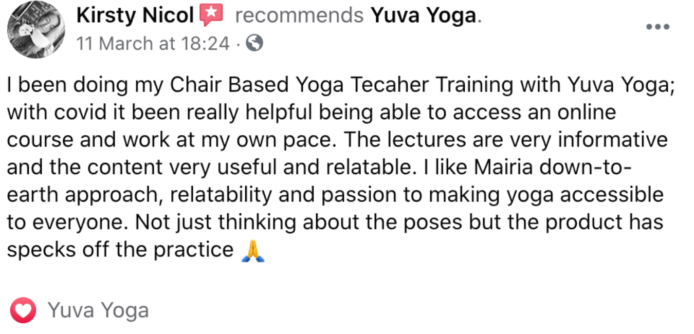 Yoga teacher