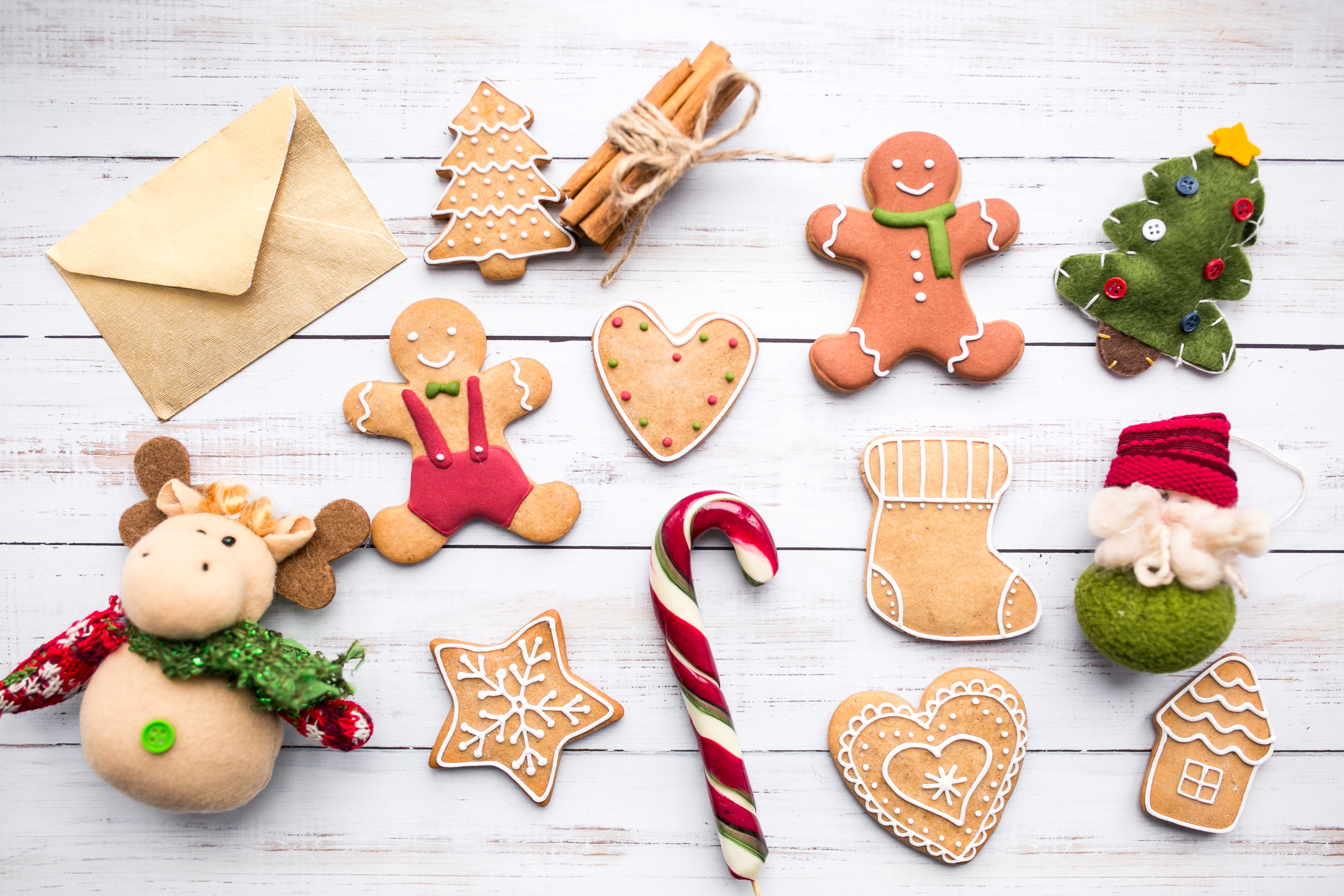 Business help for bakers and sweet treat makers. This is an image of Christmas cookies and treats.