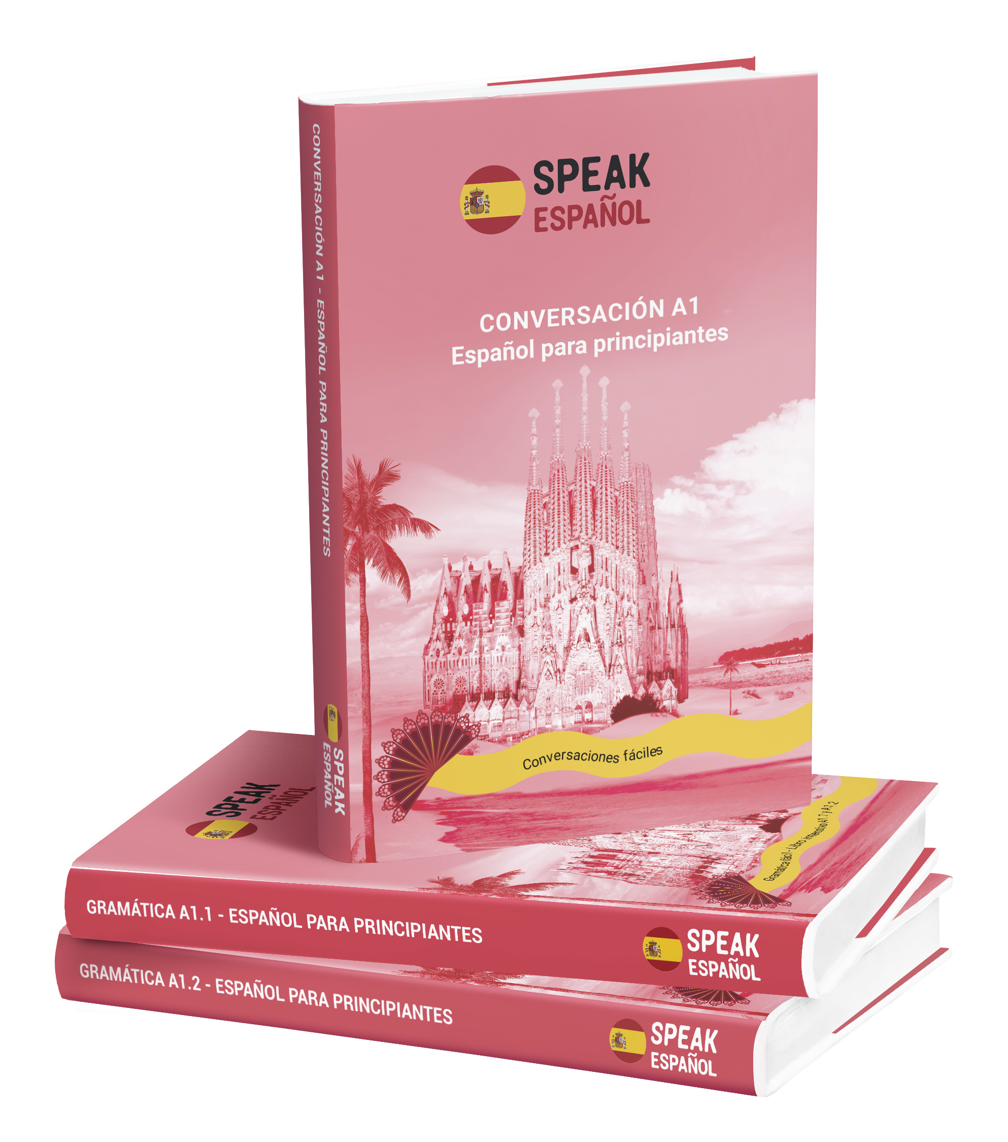 A1 level Spanish course with books included in the price