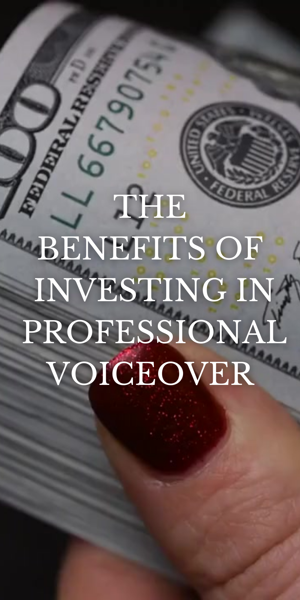 The Benefits of Investing in Professional Voiceover